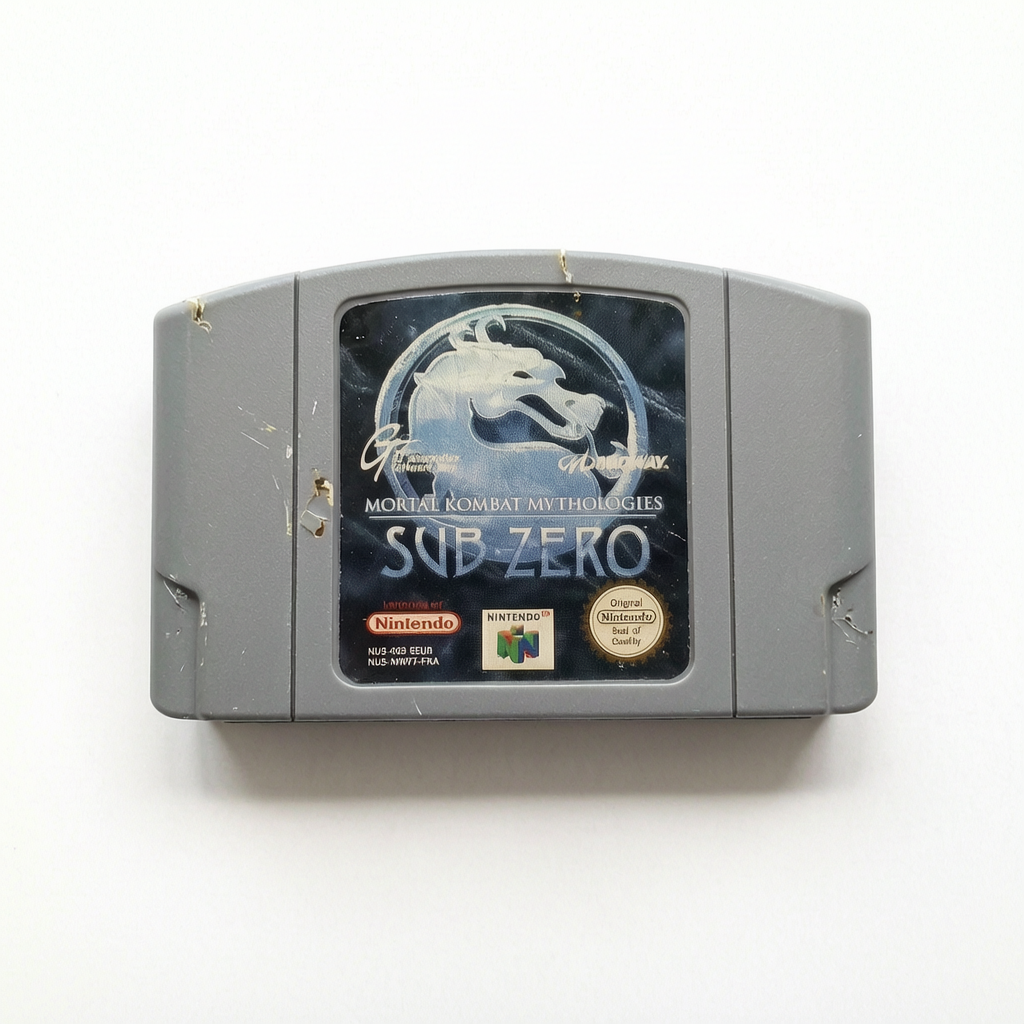 Mortal Kombat Mythologies Sub Zero Nintendo 64 en Loose