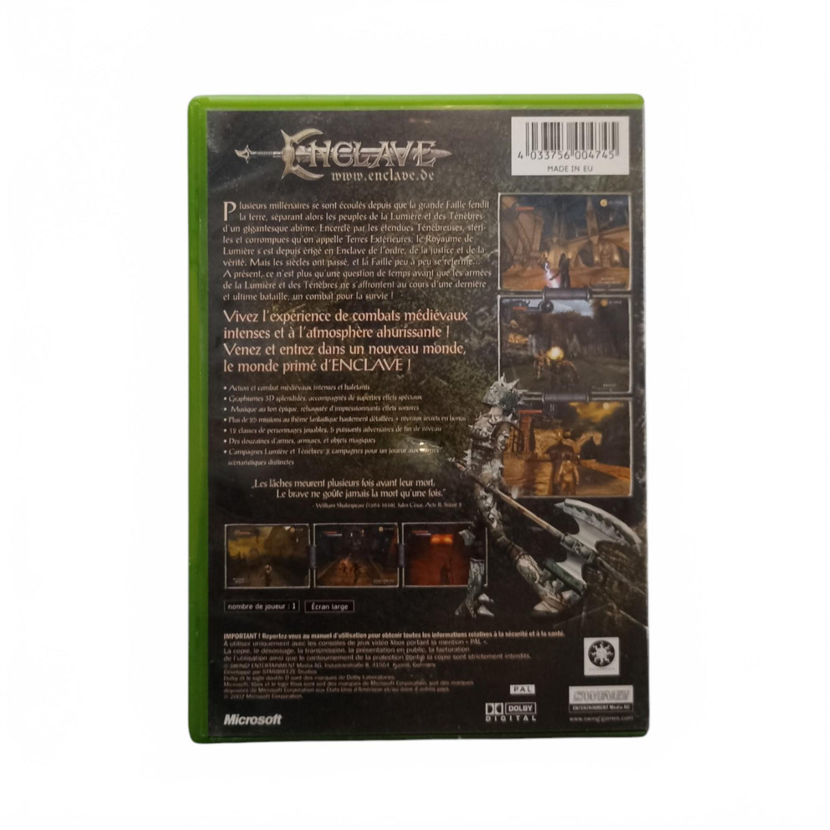 Enclave Xbox Classics