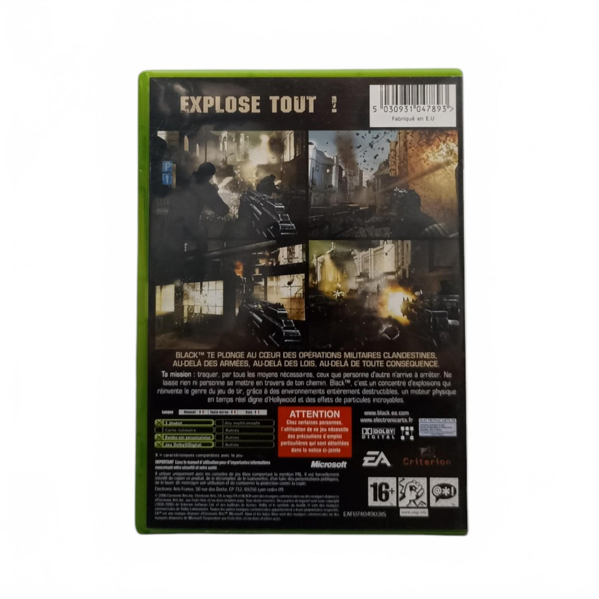 Black Xbox FR