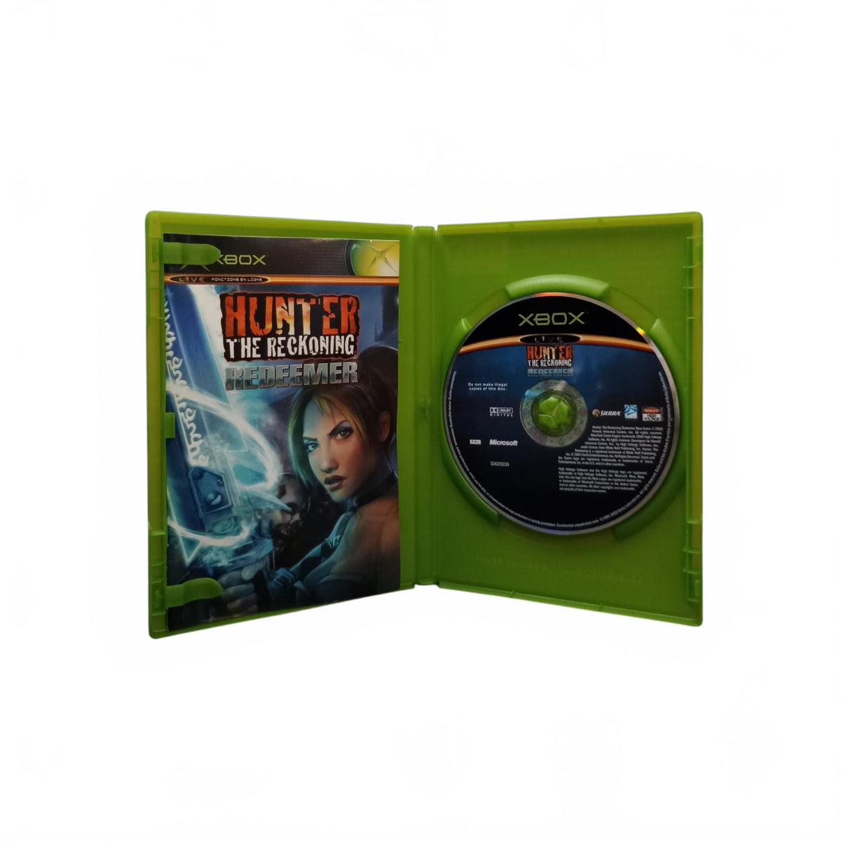 Hunter The Reckoning Redeemer Xbox Complet FR