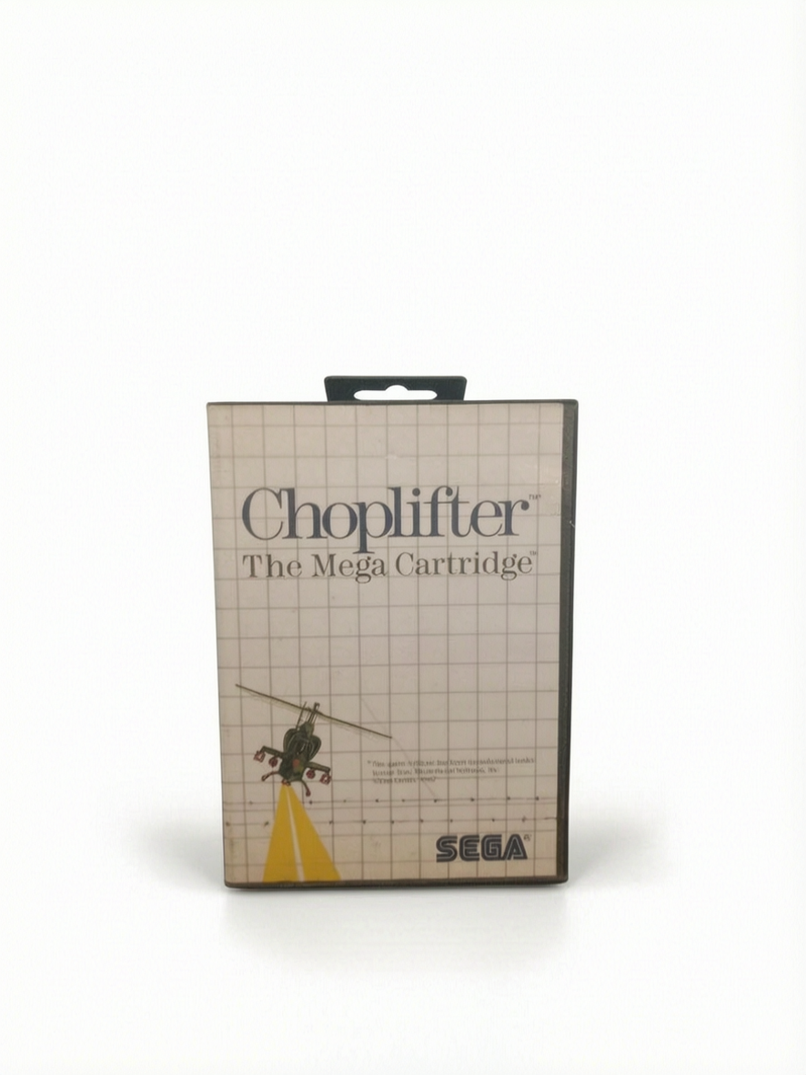 Choplifter Master System Complet en boite