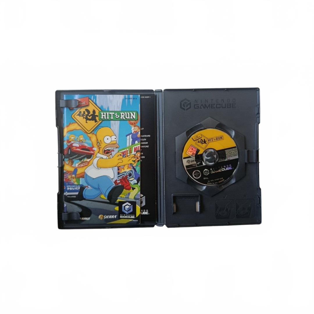 Simpson Hit Run Nintendo GameCube Version Uk Jouable en français