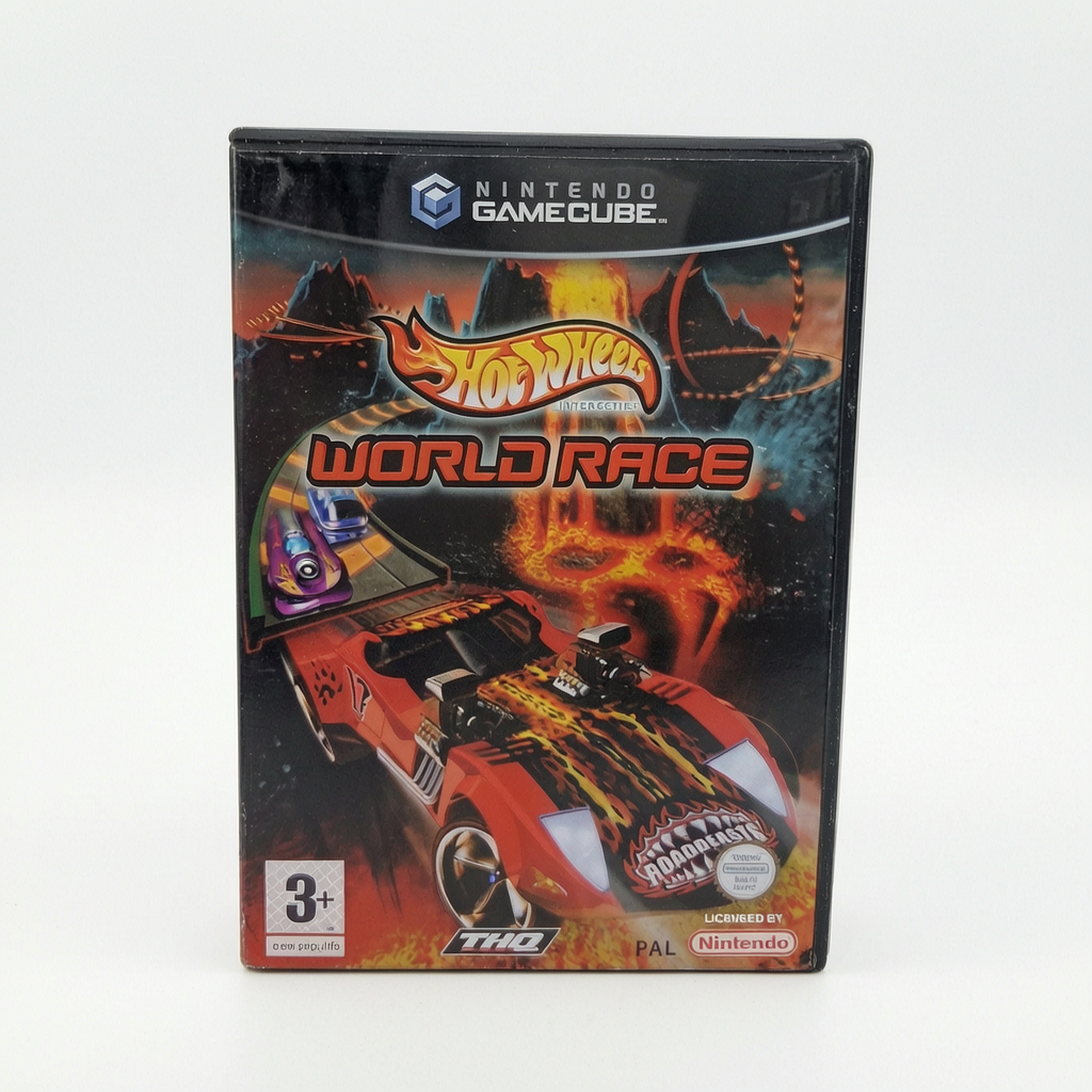 Hot Wheels World Race Nintendo GameCube Version Uk Jouable en français