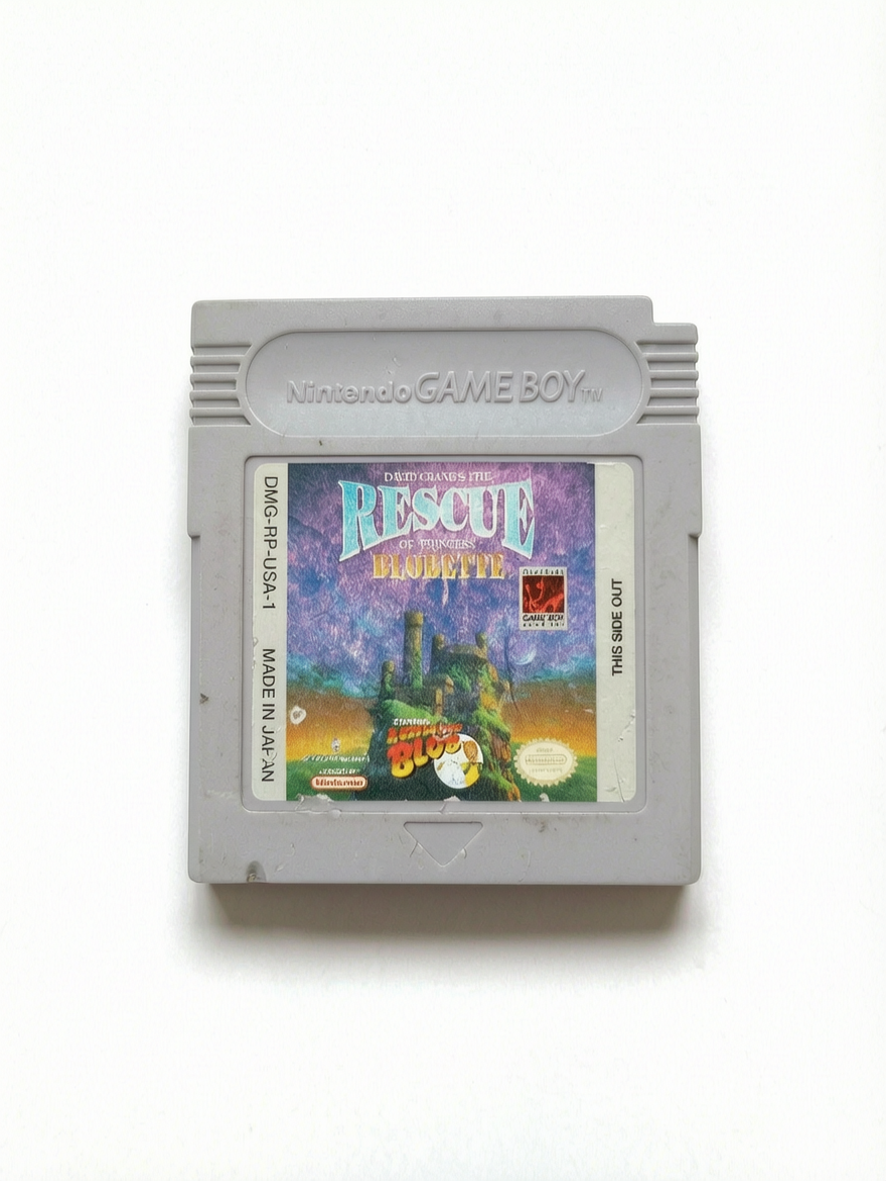 The Rescue of Princess Blobette Game Boy Version FRA en loose