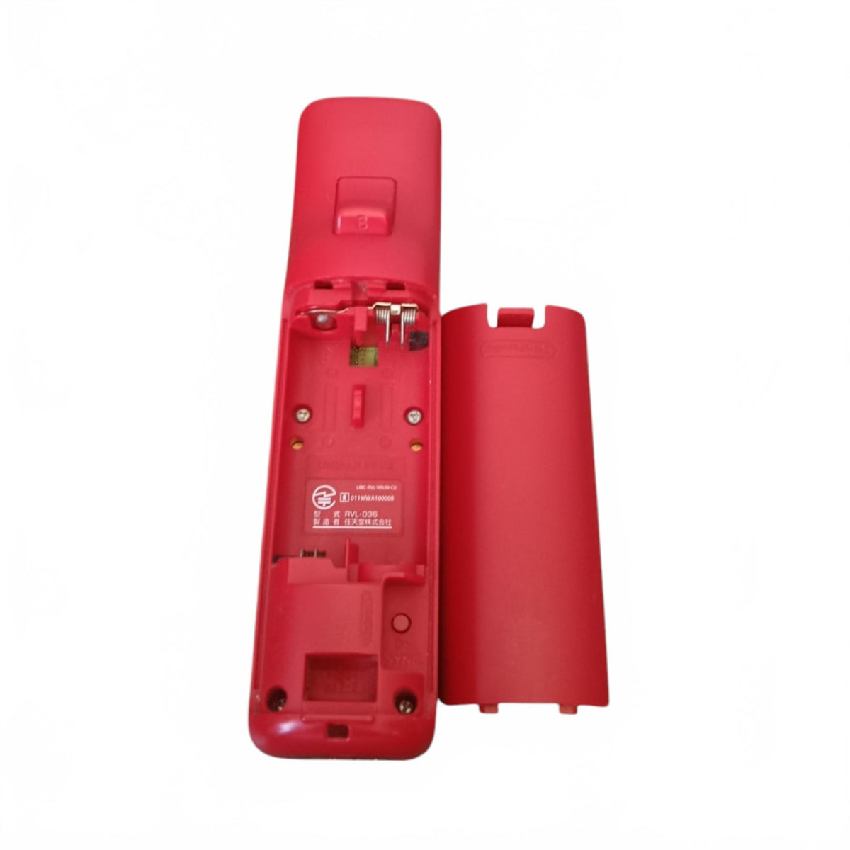 Manette Rouge Wii Motion Plus Inside