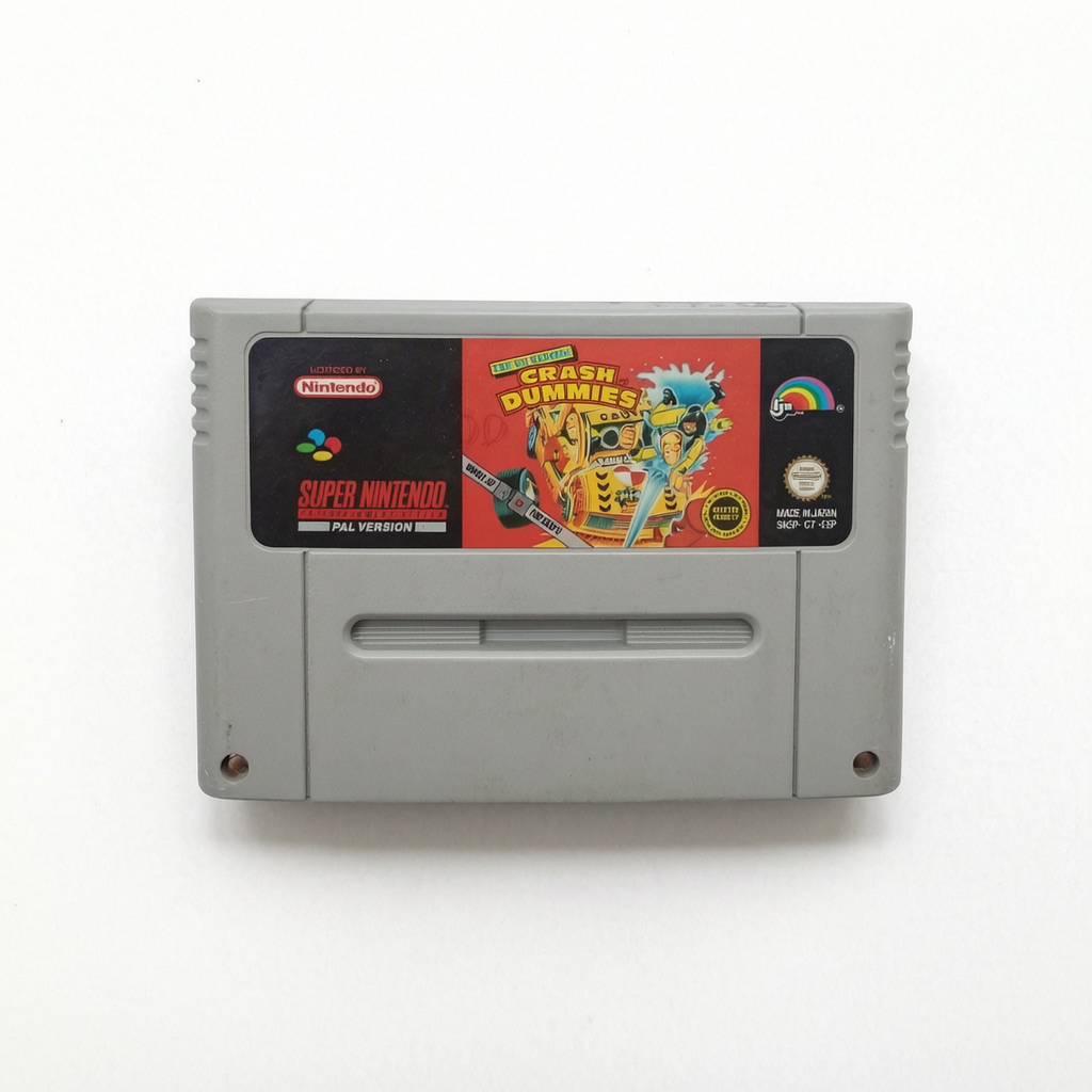 Crash Dummies Super Nintendo (SNES) en loose Version FRA