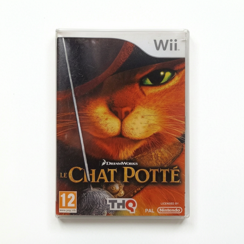 Le Chat Potté Nintendo WIi Complet en Version Française