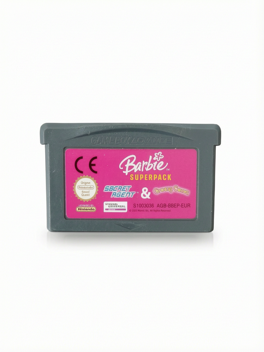 Barbie Superpack Game Boy Advance (GBA) Version FRA Authentique