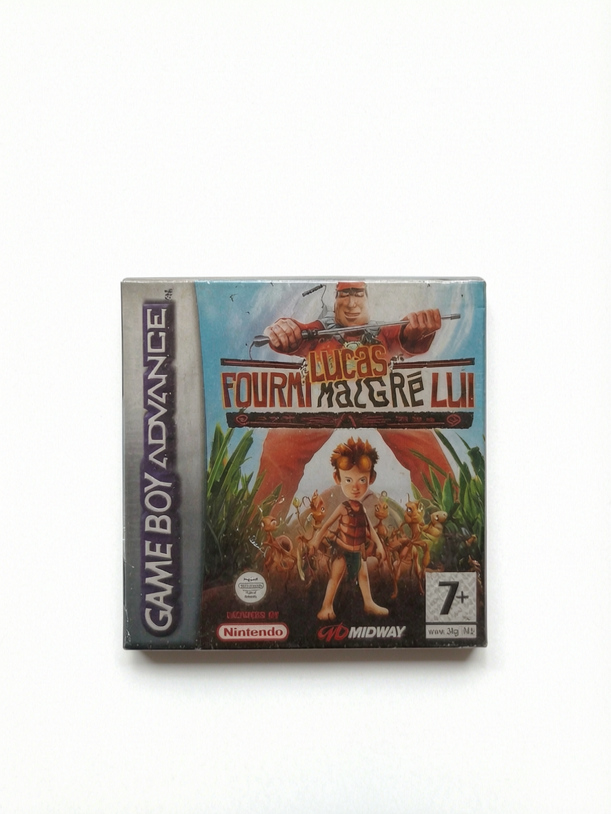 Lucas Fourmi Malgré lui Game Boy Advance (GBA) en boite complet Version FRA Authentique Neuf