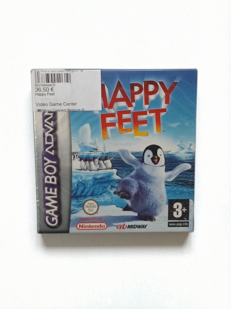 Happy Feet Game Boy Advance (GBA) en boite complet Version FRA Authentique Neuf