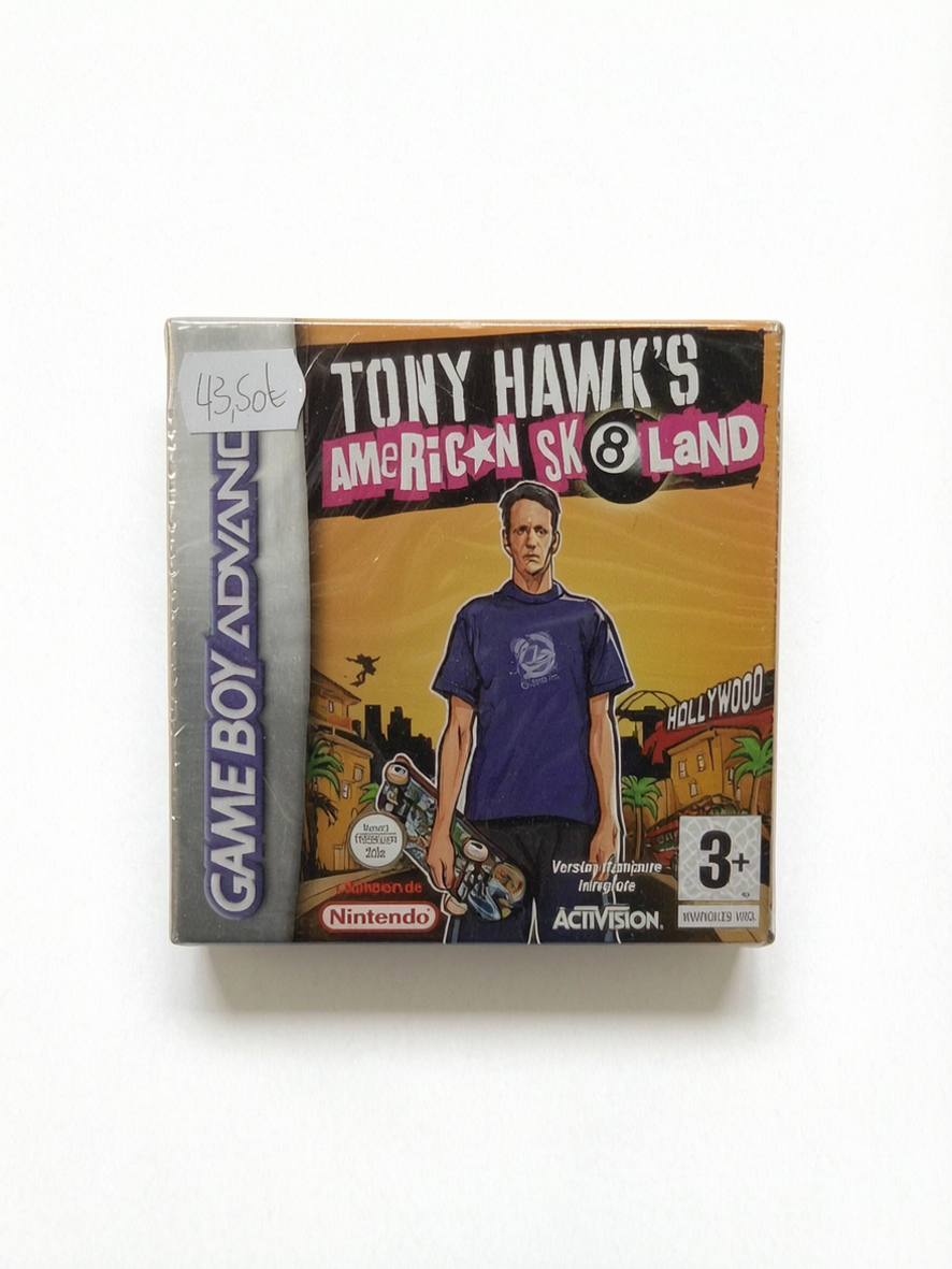 Tony hawk's American Wasterland Game Boy Advance (GBA) en boite complet Version FRA Authentique Neuf