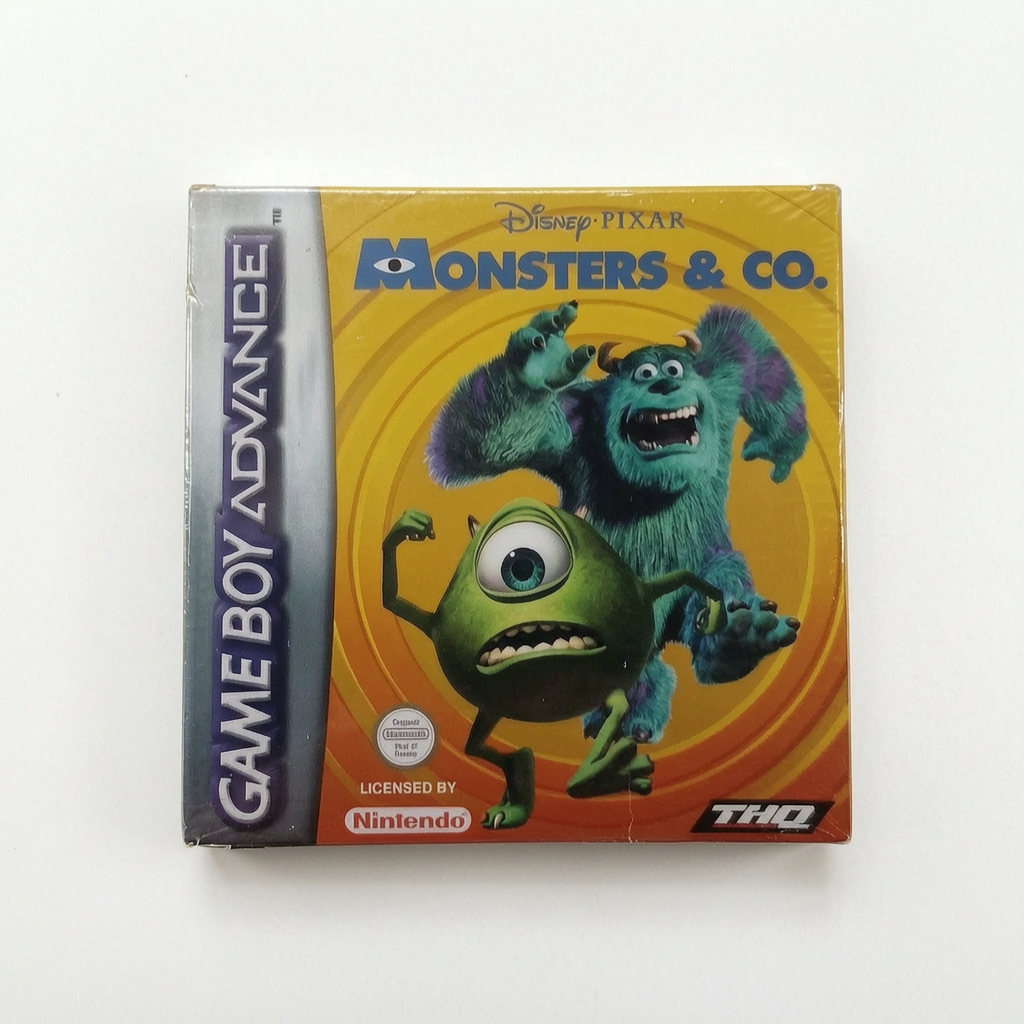 Disney's Monsters & Co Game Boy Advance (GBA) en boite complet Version FRA Authentique Neuf