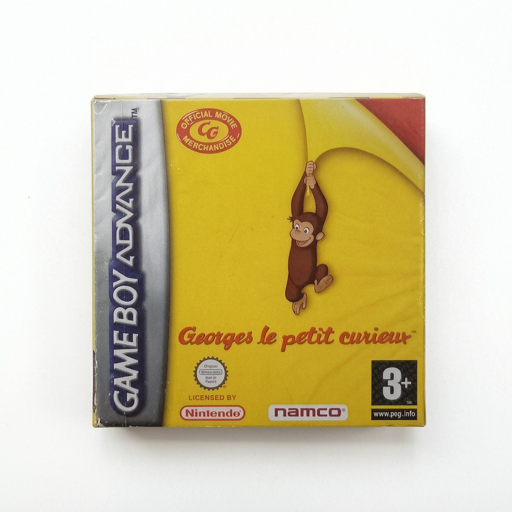 Georges le Petit Curieux Game Boy Advance (GBA) en boite complet Version FRA Authentique Neuf