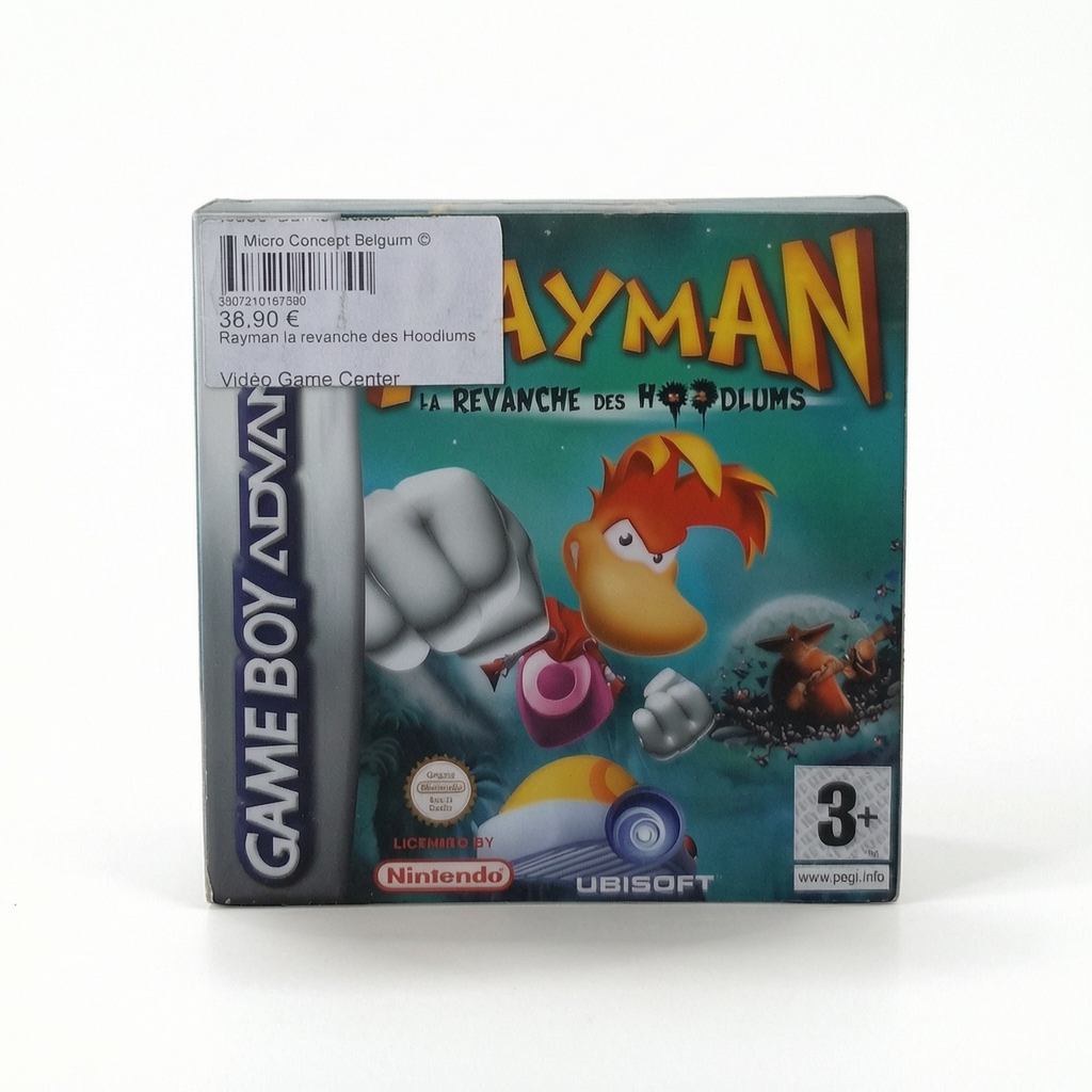 Rayman La Revanche des Hoodlums Game Boy Advance (GBA) en boite complet Version FRA Authentique Neuf