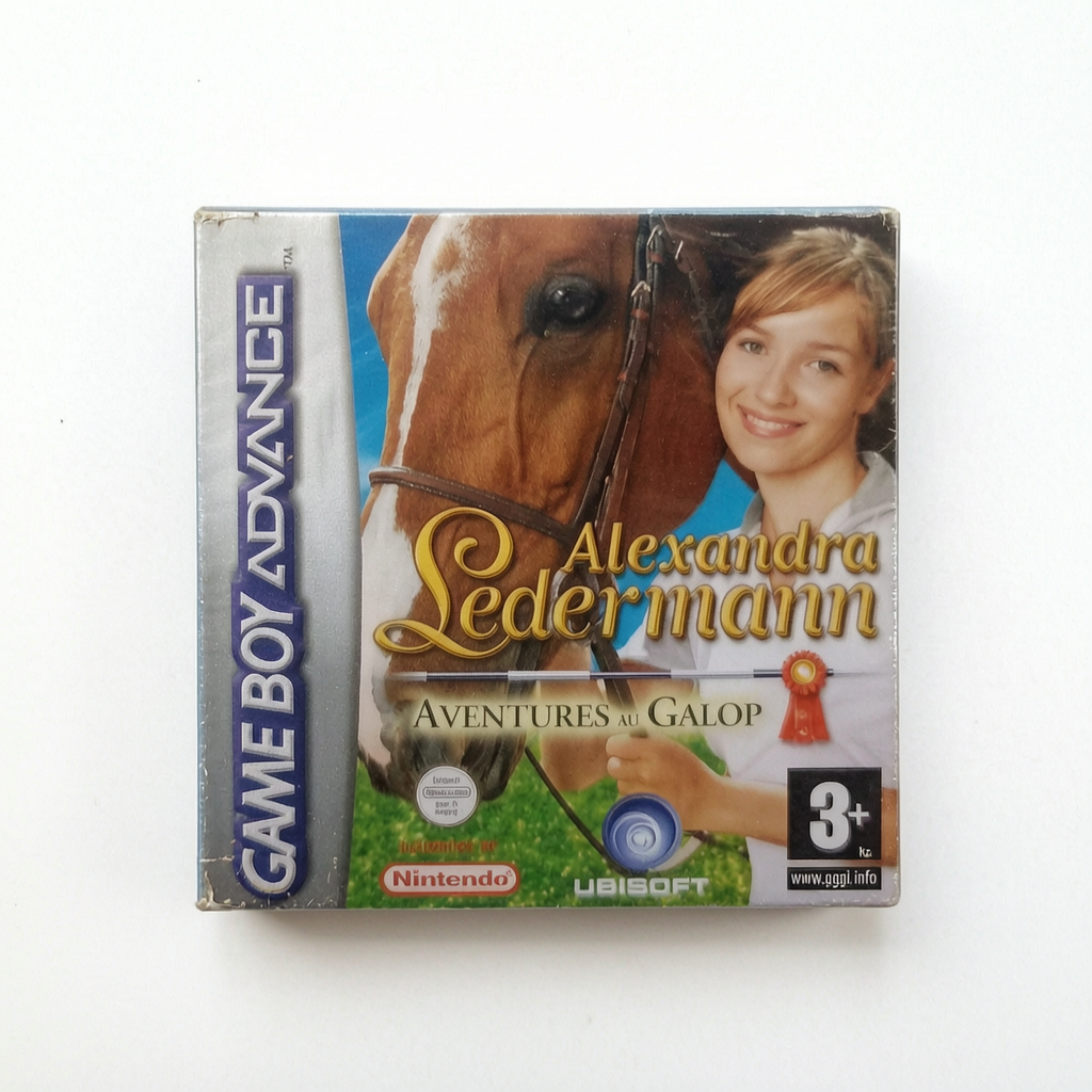 Alexandra Ledermann Game Boy Advance (GBA) en boite complet Version FRA Authentique Neuf