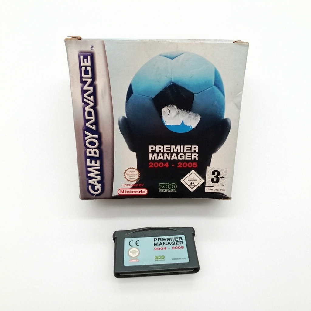 Premier Manager 2004-2005 Game Boy Advance (GBA) en boite complet Version FRA