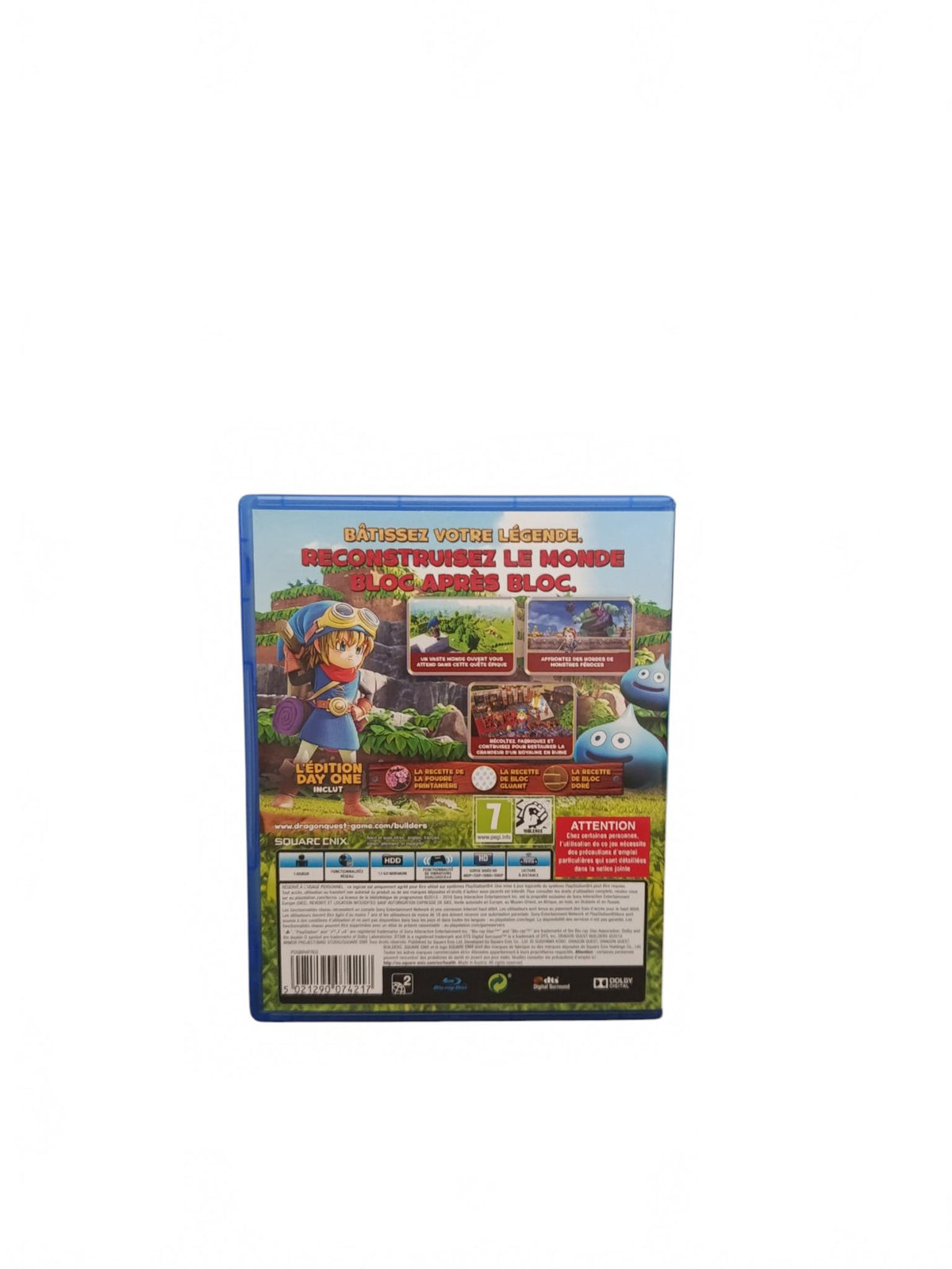 Dragon Quest Builders Playstation 4 (PS4) Complet en FRA
