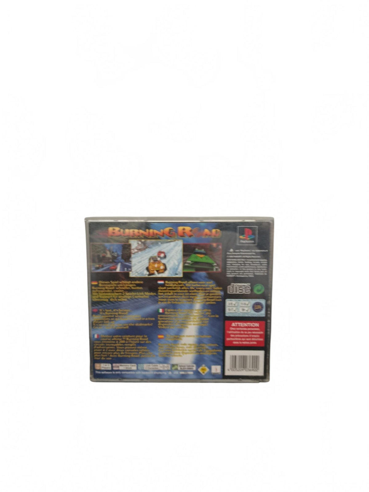 Burning Road Playstation 1 (PS1) Complet en FRA