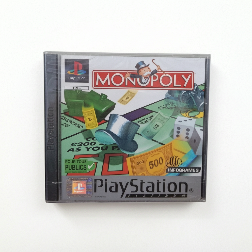 Monopoly Version Platinum Playstation 1 (PS1) Version FRA Neuf sous blister