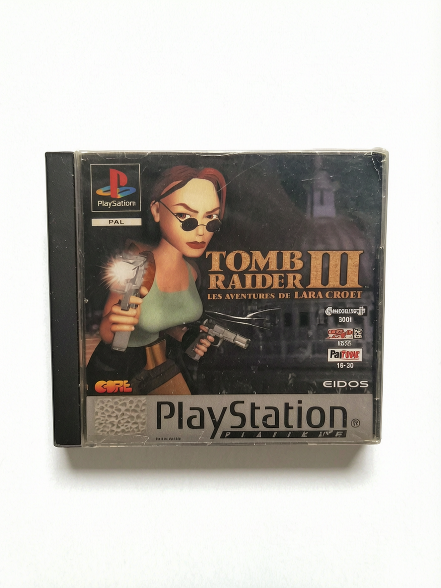 Tomb Raider III Version Platinum Playstation 1 (PS1) Seconde vie