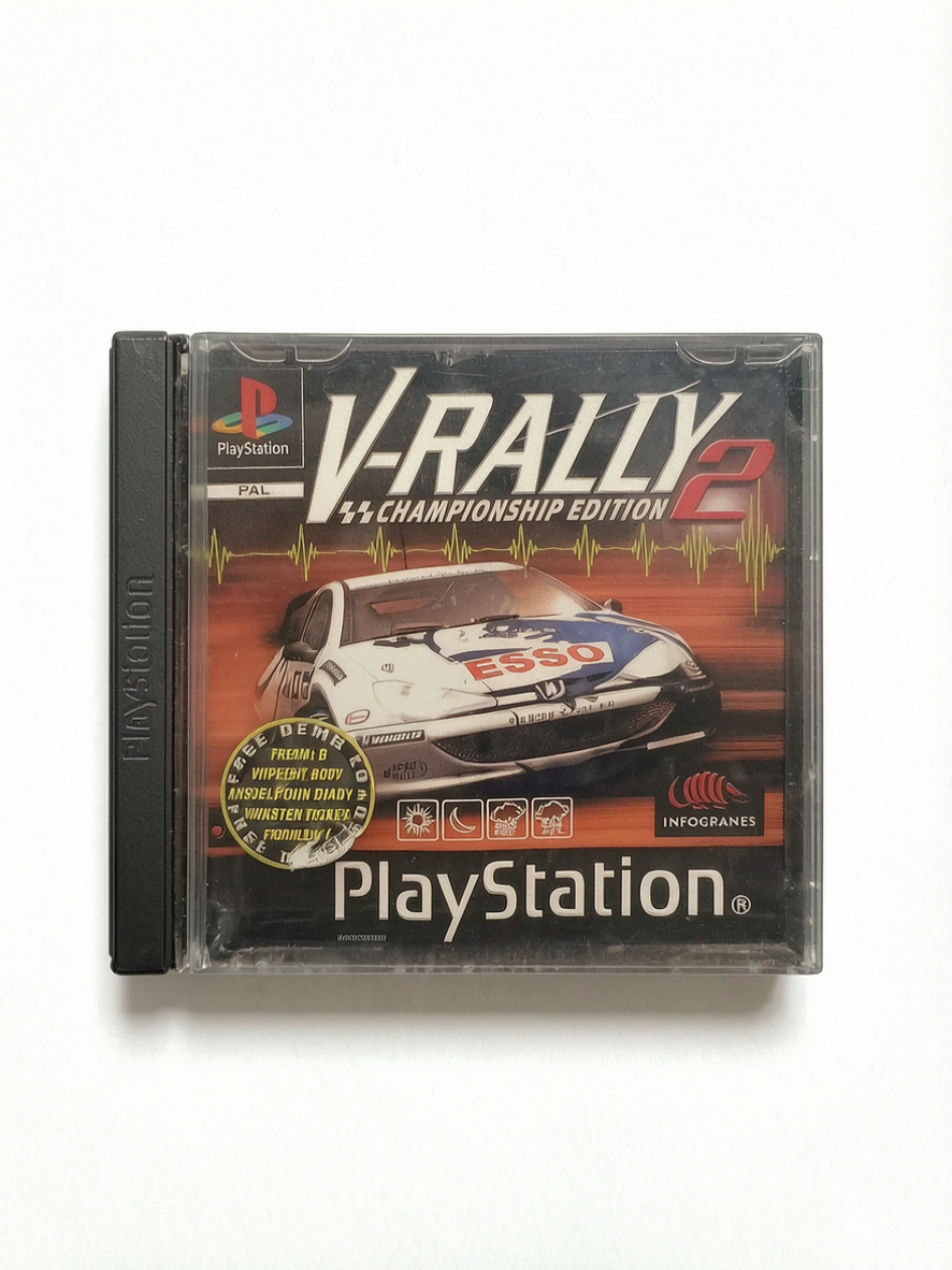 V-rally 2 Playstation 1 (PS1) Seconde vie