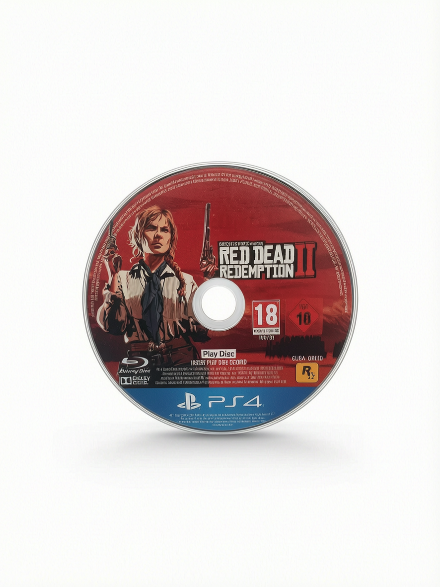 CD seul Red Dead Redemption II Playstation 4 (PS4)