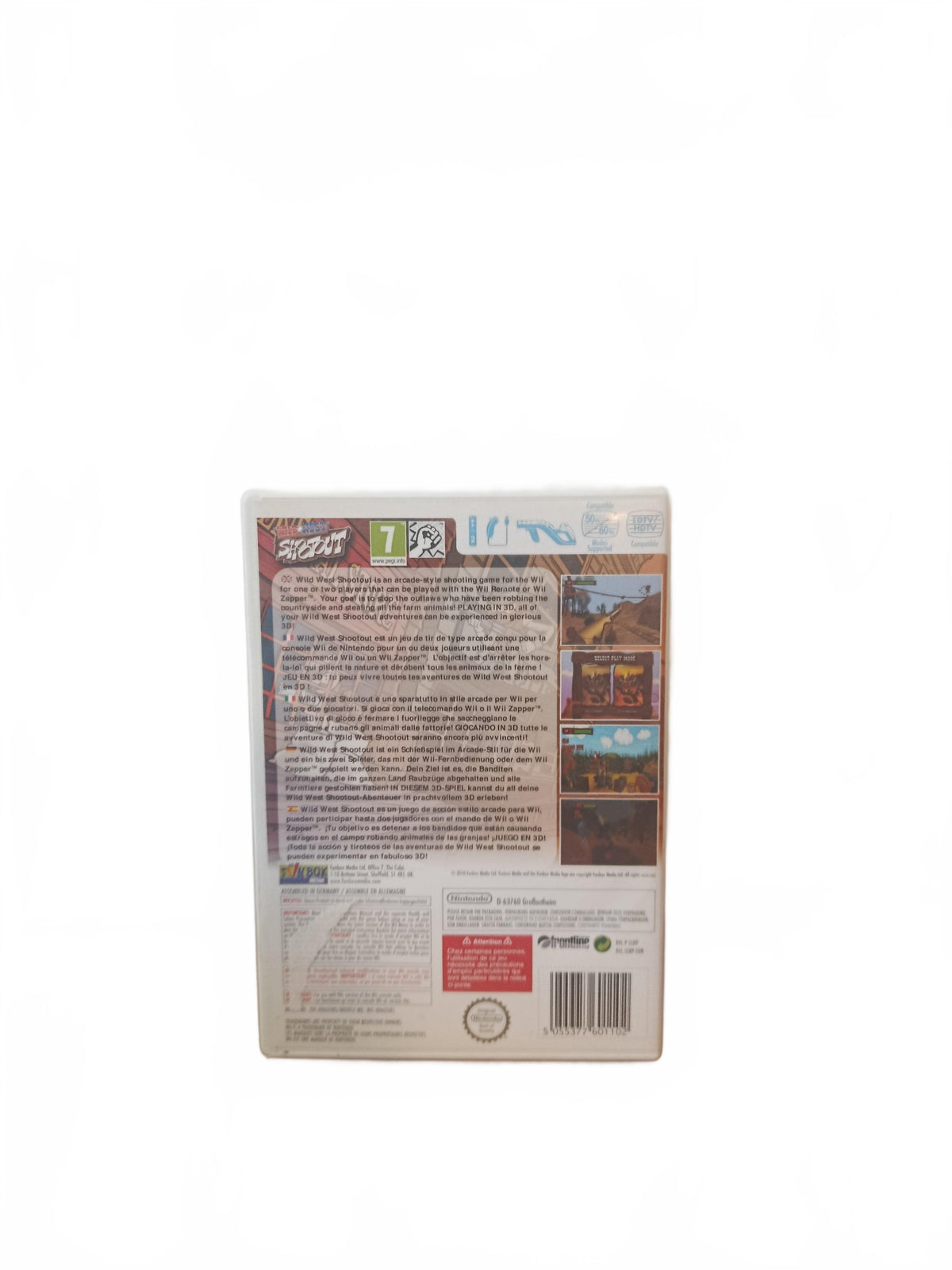 Wild West Shootout Nintendo WIi Complet FRA