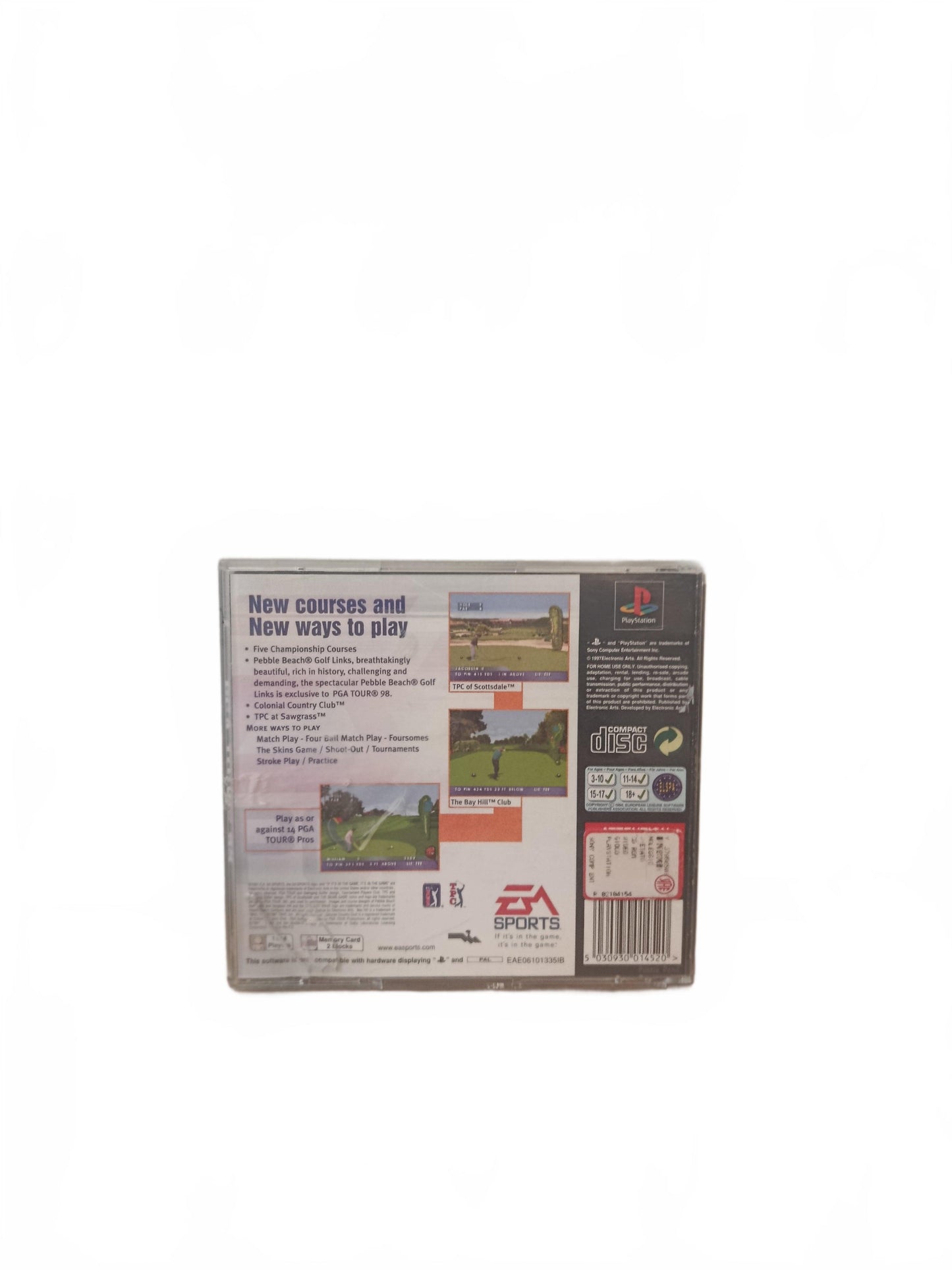 PGA Tour 98 Playstation 1 (PS1) Version UK