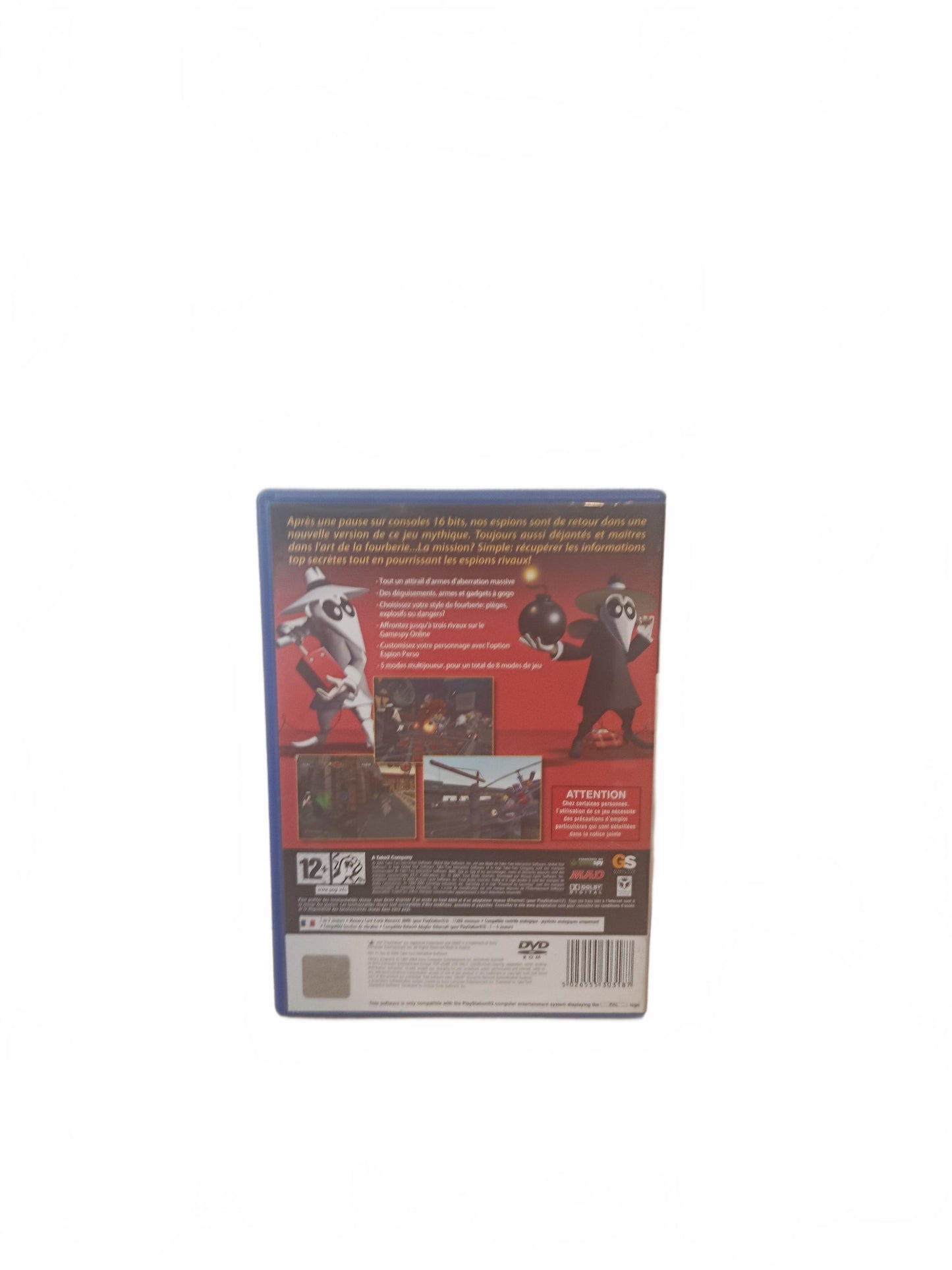 Spy Vs Spy Playstation 2 (PS2) Version FRA Complet