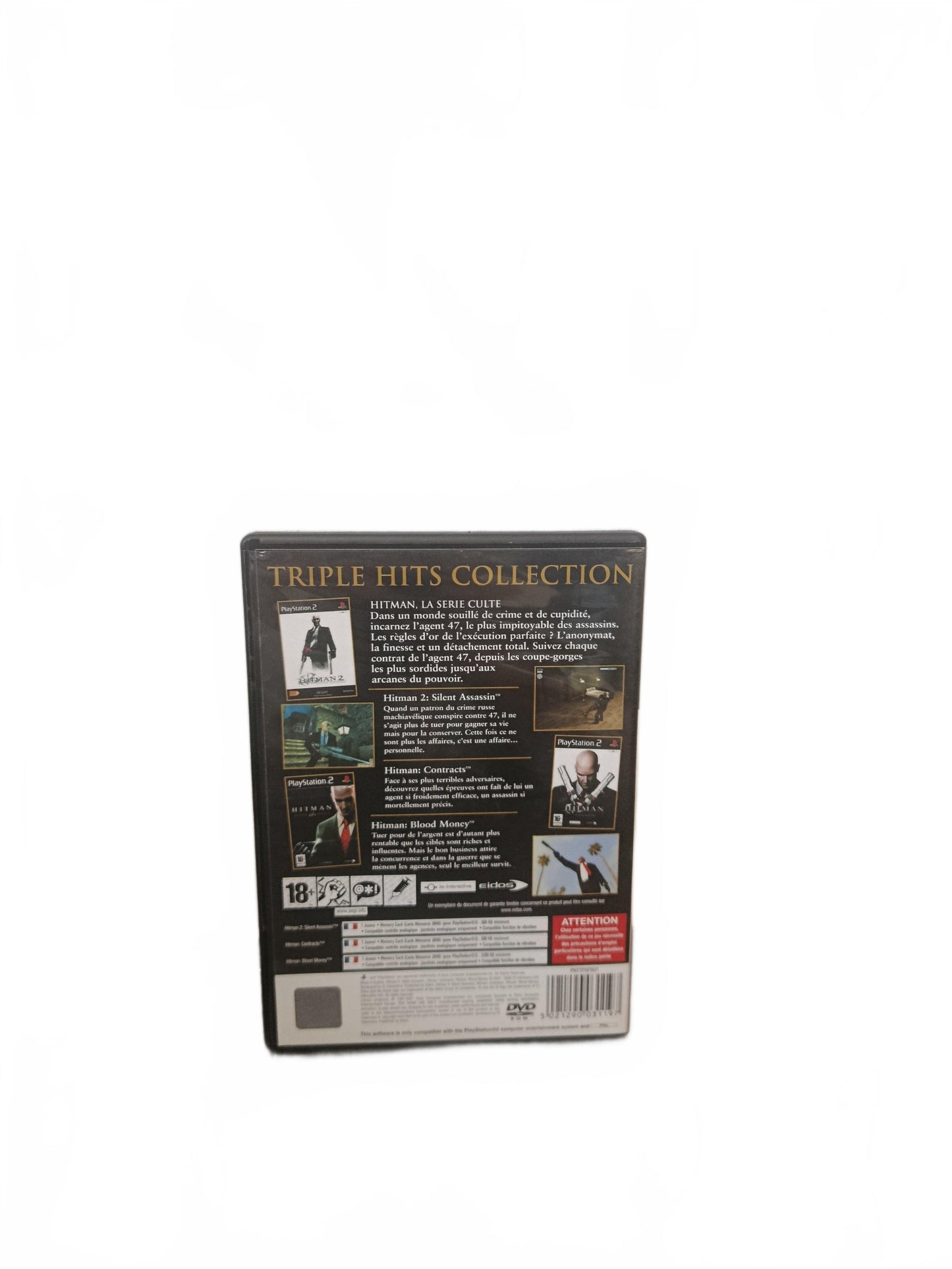 Hitman Triple Collection Playstation 2 (PS2) Complet Version FRA