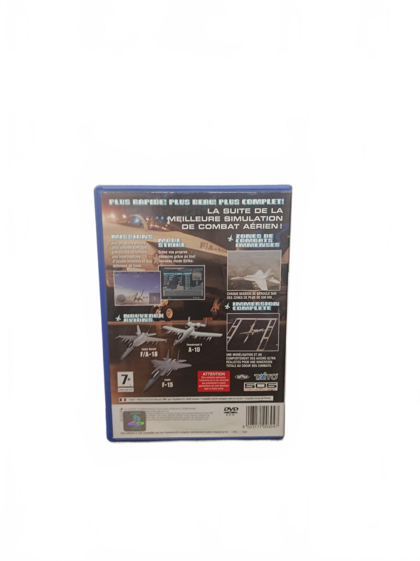 Energy Air Froce Playstation 2 (PS2) Complet Version FRA