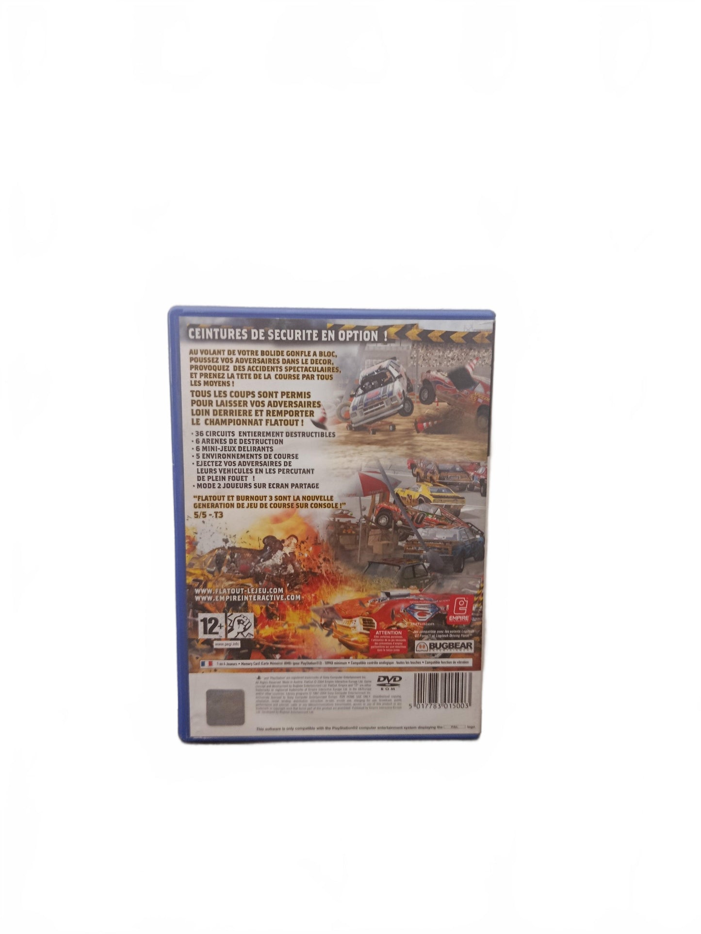 Flat Out Playstation 2 (PS2) Complet Version FRA