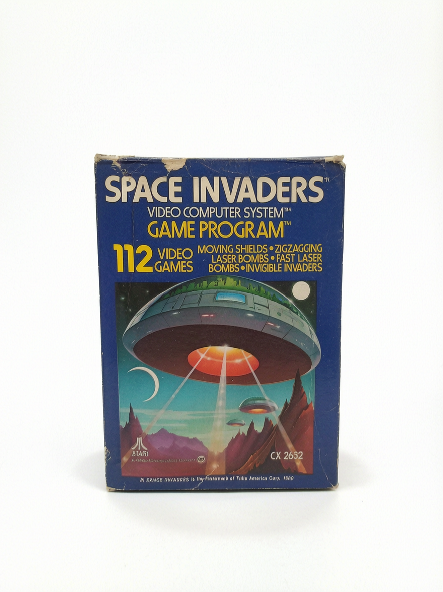 Space Invaders 112 Video Games Atari 2600 Complet en boite