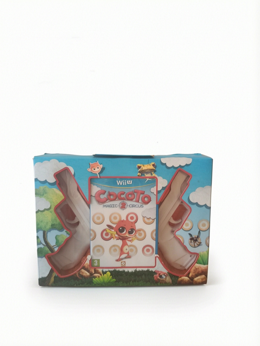 Pack Cocoto Magic 2 Circus Complet avec pistolet Nintendo Wii