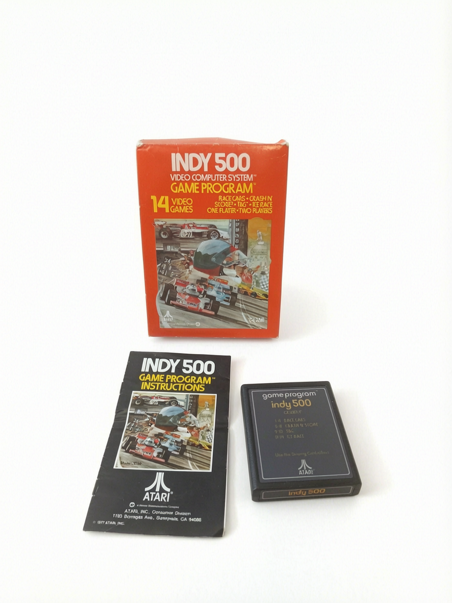 Indy 500 Atari 2600 Avec manette