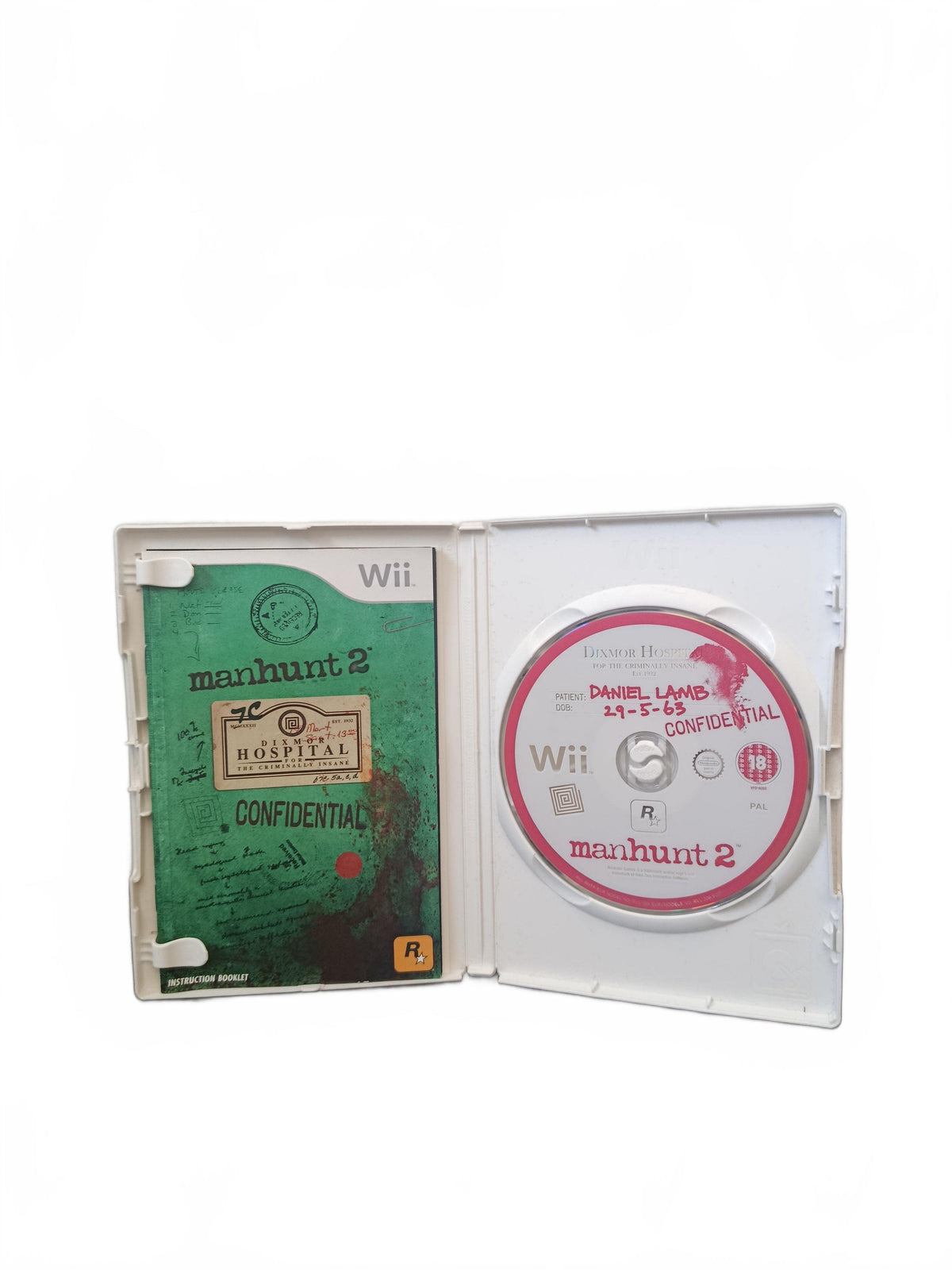 Manhunt 2 Nintendo Wii Version UK jouable en français