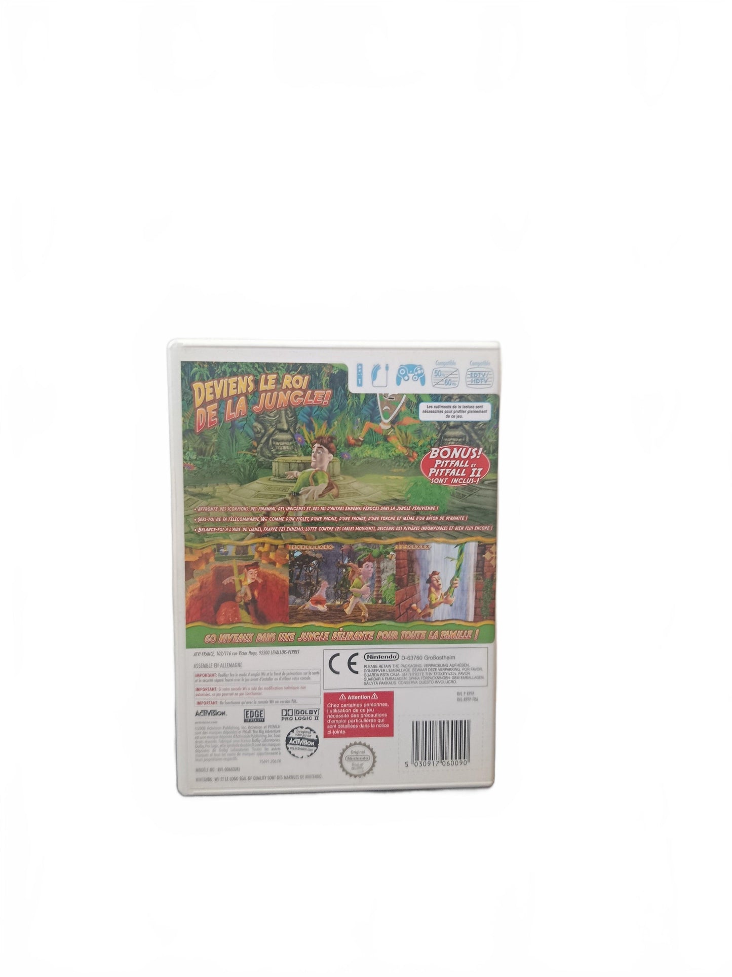 Pitfall Nintendo Wii Version FRA Complet