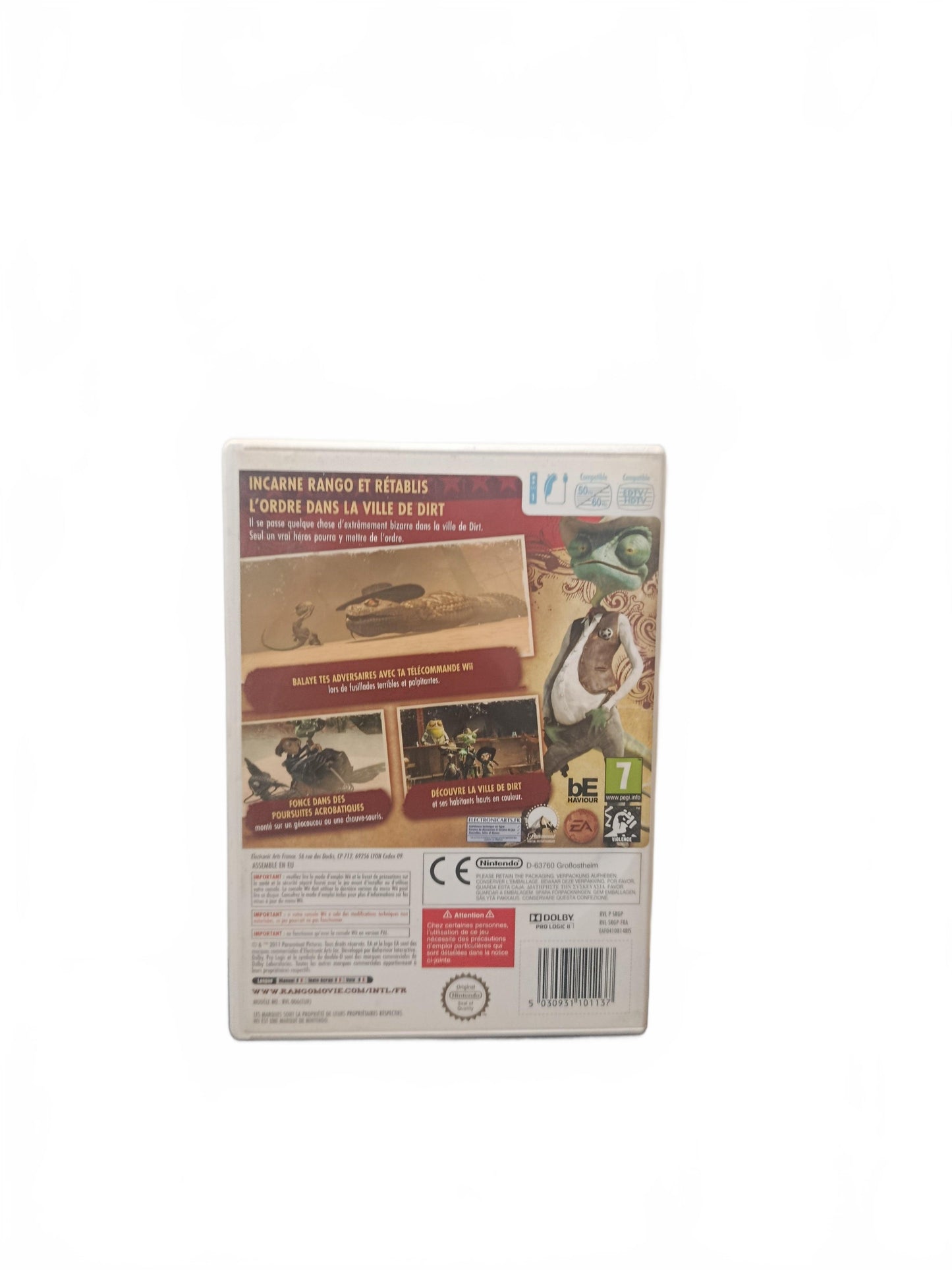 Rango Nintendo Wii Version FRA Complet