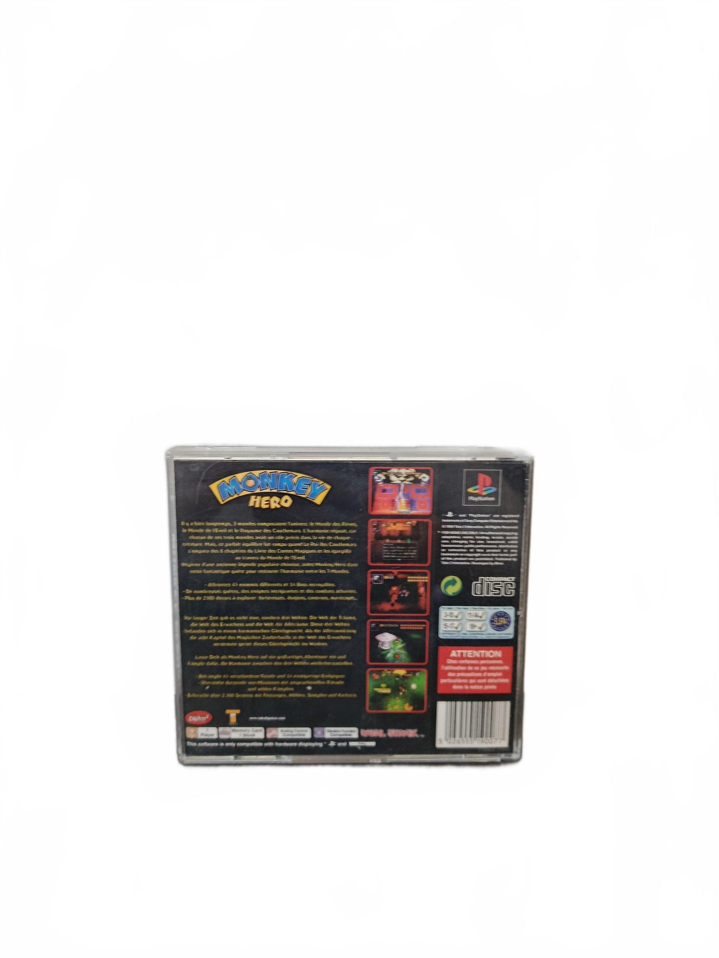Monkey Hero Playstation 1 (PS1)
