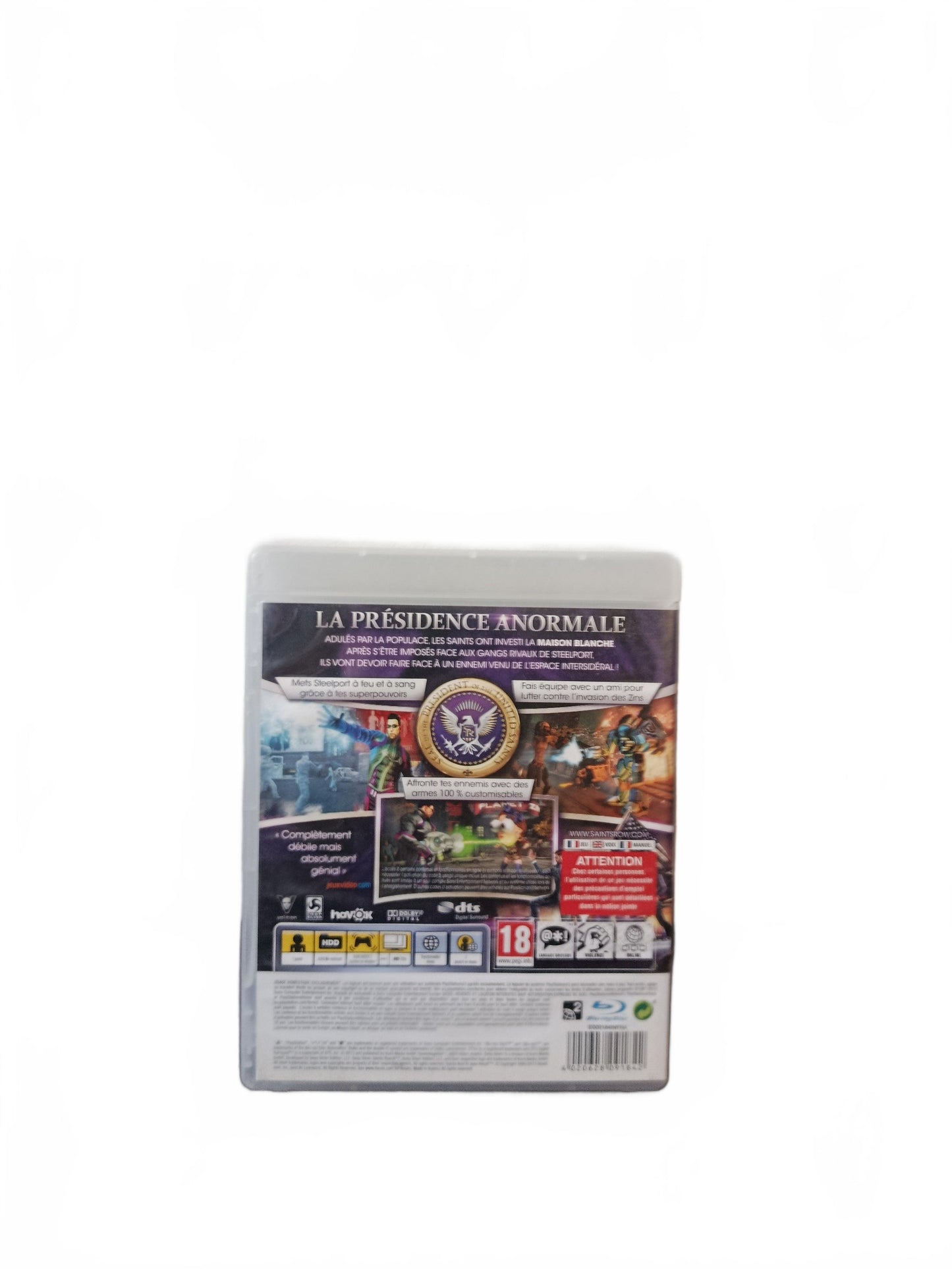 Saints Row IV PS3 PlayStation 3 en Français