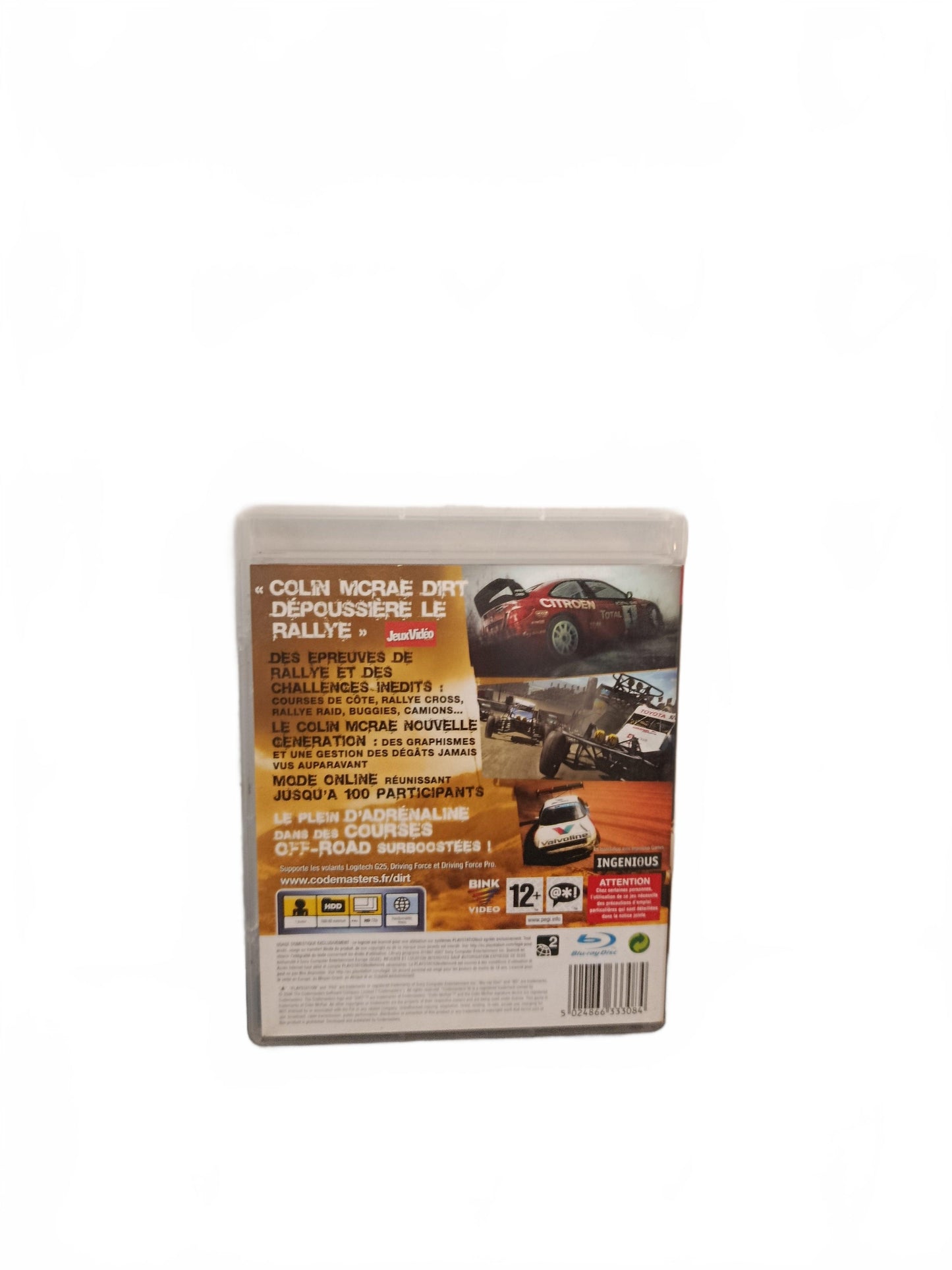 Colin McRae: DiRT PS3 PlayStation 3 Complet en Français