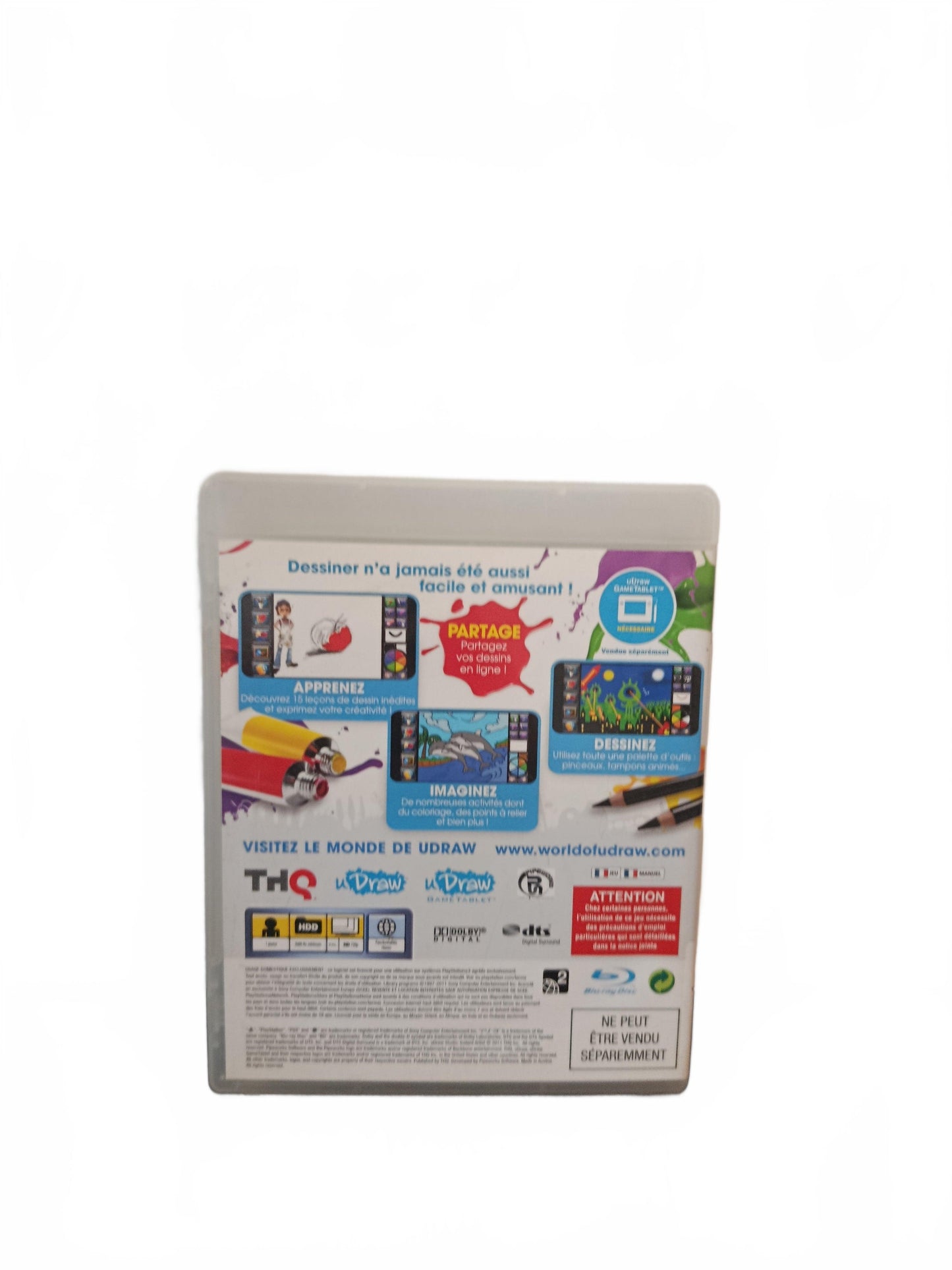 uDraw Studio PS3 PlayStation 3 Complet en Français