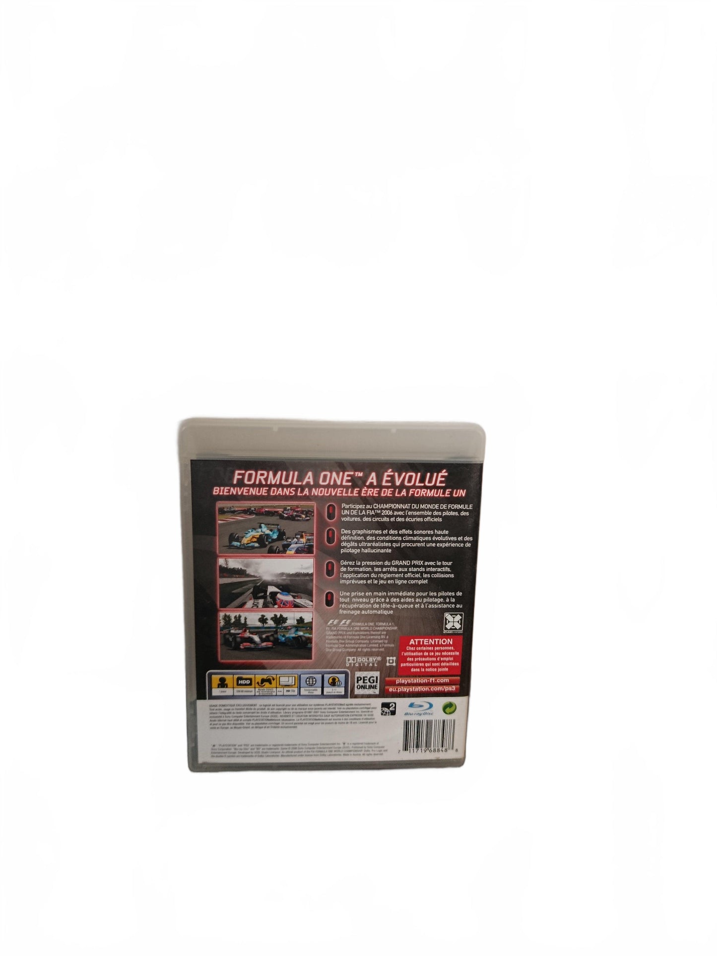 Formula One Championship Edition PS3 PlayStation 3 Complet en Français