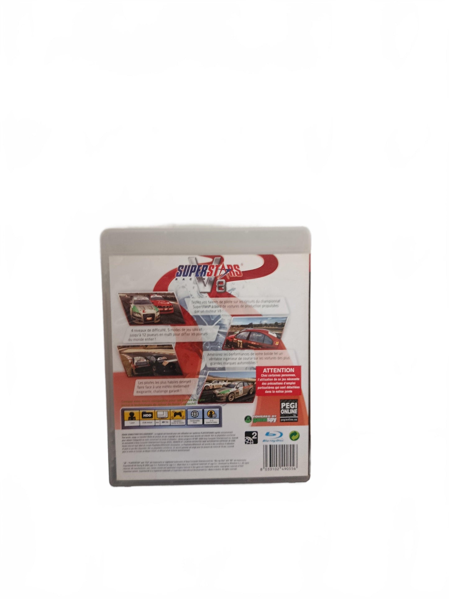 Superstars V8 Racing PS3 PlayStation 3 Complet en Français