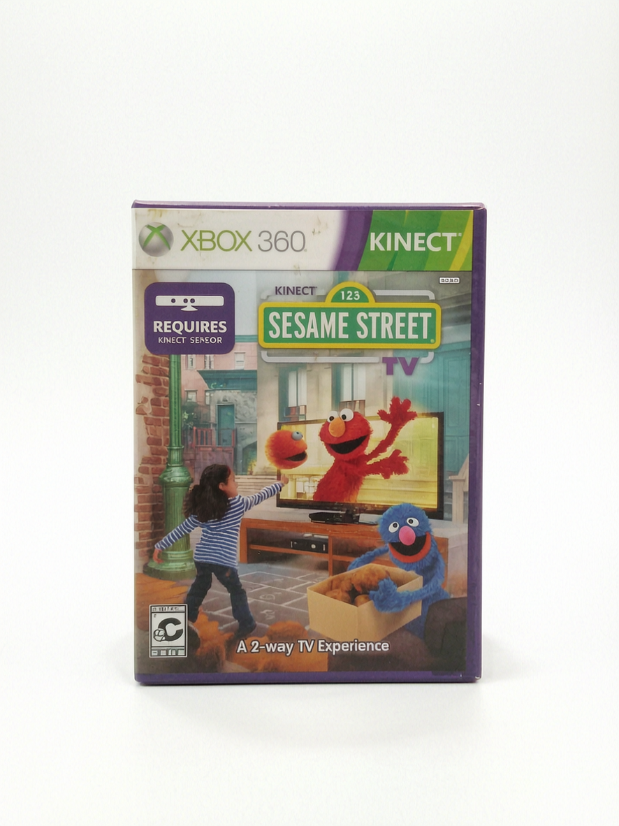 Kinect Sesame Street TV Xbox 360 Microsoft Xbox 360 Neuf en Français