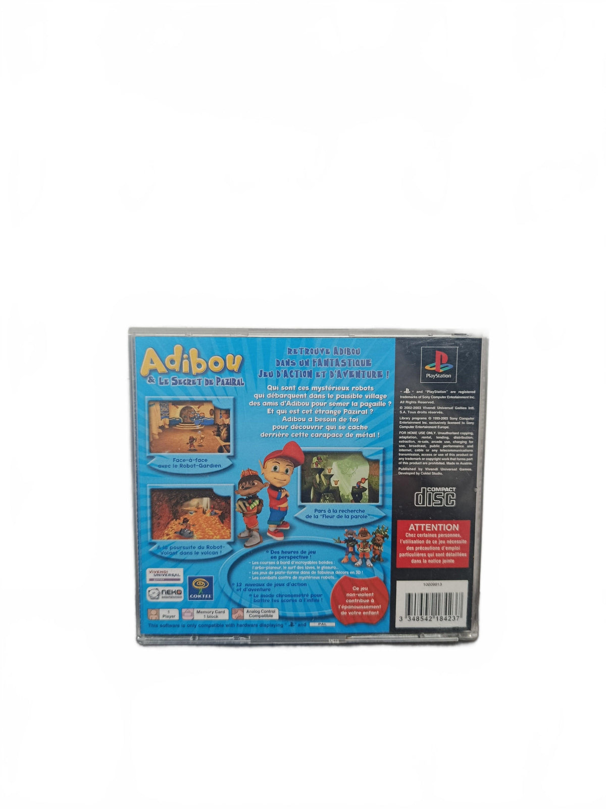 Adibou Playstation 1 (PS1) Seconde Vie