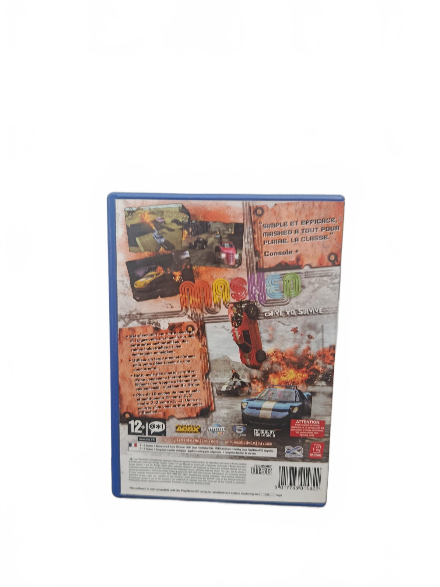 Mashed: Drive to Survive PS2 PlayStation 2 Complet en Français