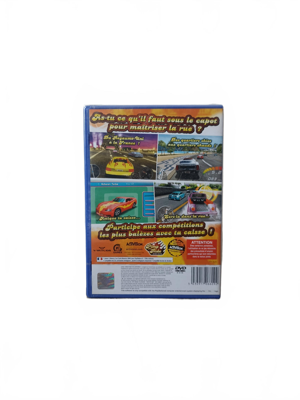 MTV Pimp My Ride Street Racing PS2 blister