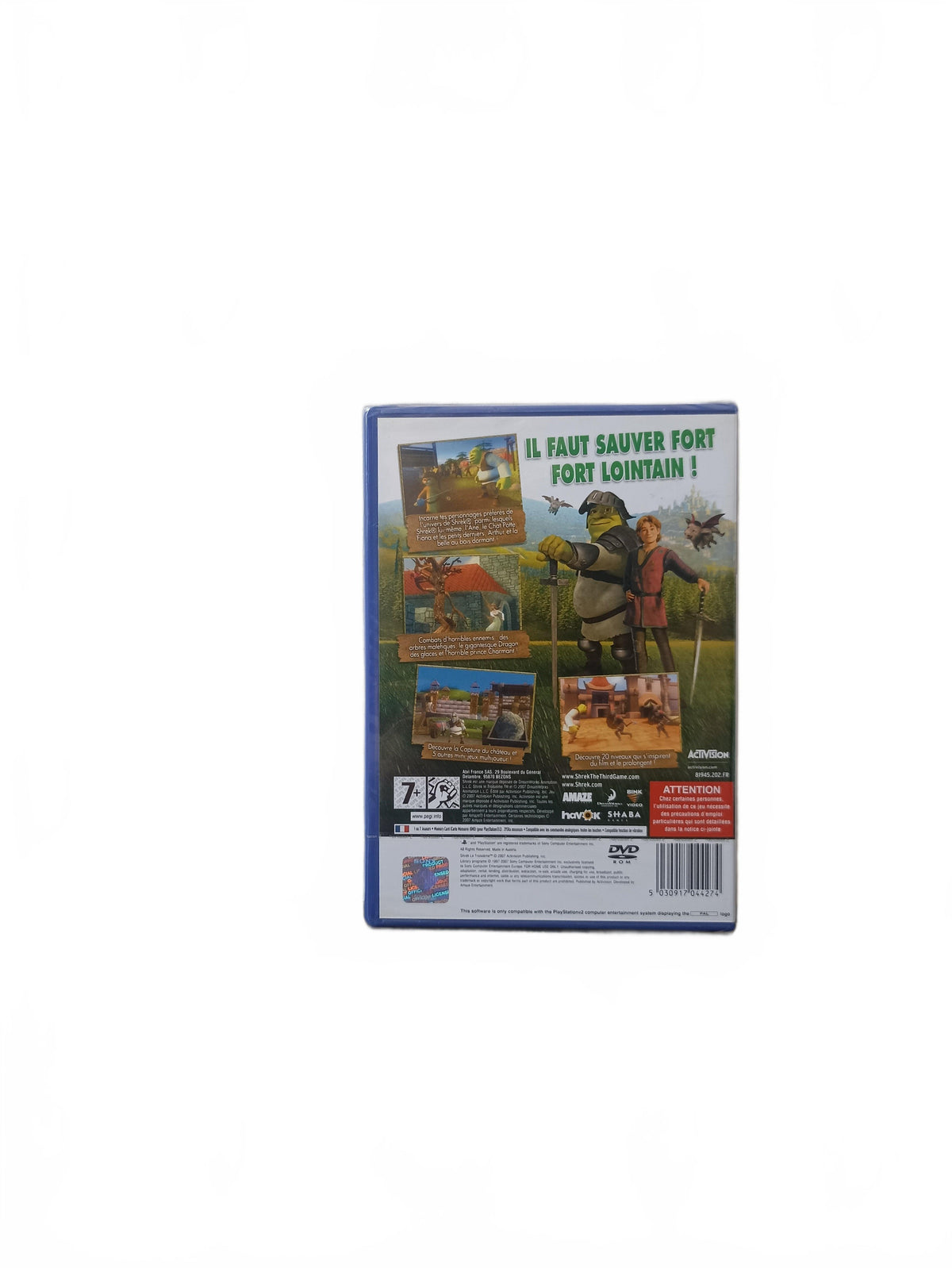 Shrek Le Troisième PS2 blister