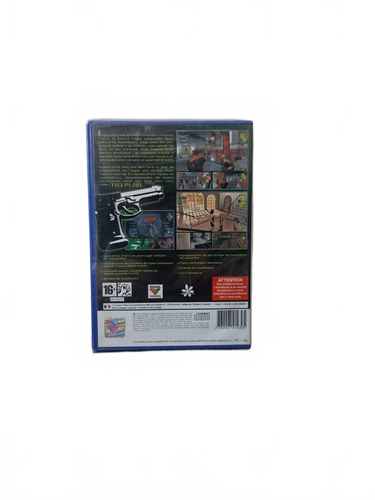 Th3 Plan PS2 blister
